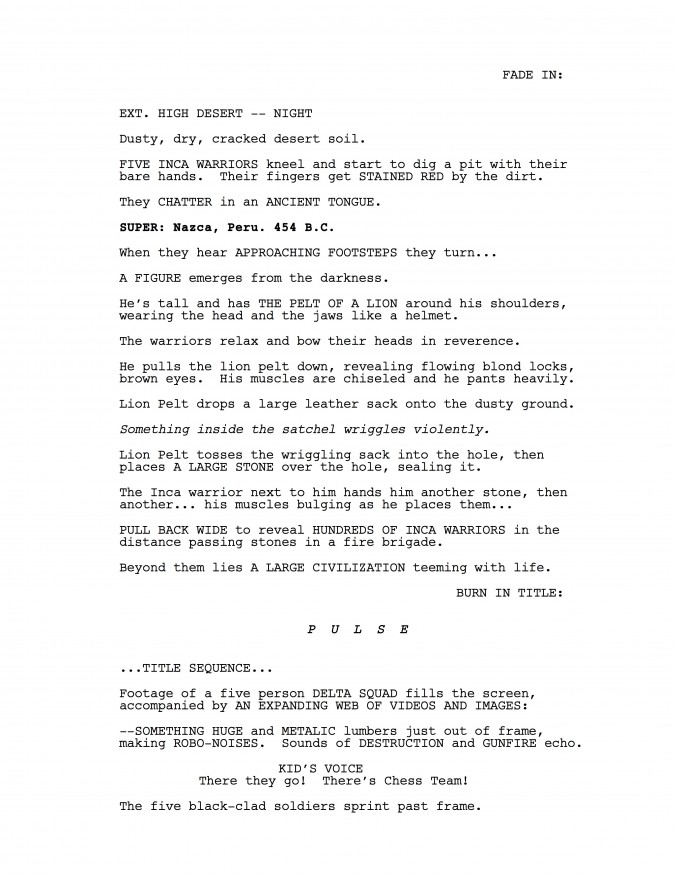 PULSE – THE MOVIE – AN UPDATE – Jeremy Robinson – Official Website ...